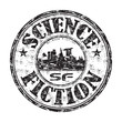 Science fiction rubber stamp