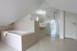 Bathroom on the attic