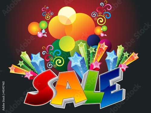 Vector: abstract sale background abstract sale background