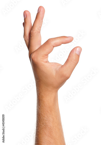 Photo: Man hand Man hand