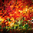 Vector: Abstract Triangle- Mosaic Abstract Triangle- Mosaic