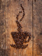 Kaffee Bohnen Tasse