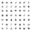 Set of 49 high quality web and office icons