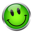 Vektor Smiley Grün