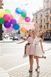 Photo: woman with balloons woman with balloons