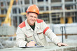 site manager at construction area