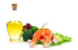 Photo: raw salmon raw salmon