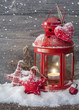 Burning lantern
