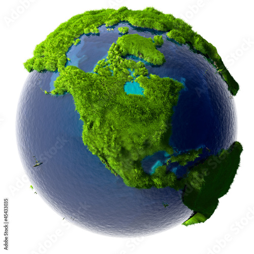 Illustration: Green Planet Earth Green Planet Earth
