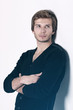 Portrait of young and handsome guy