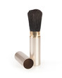 single powder brush the white background