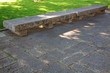 Photo: stone bench stone bench