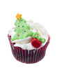 Photo: cupcake on christmas cupcake on christmas