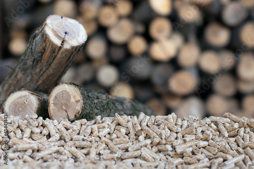 Photo: Pellets- biomass Pellets- biomass