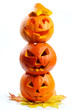 Scary halloween pumpkins Jack O Lanterns