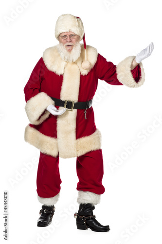 Photo: image of father santa dancing image of father santa dancing