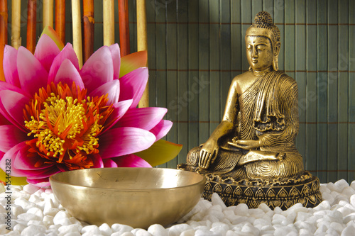 Photo: Buddha in zen meditation Buddha in zen meditation