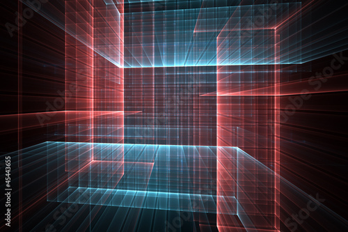 Illustration: Abstract futuristic background Abstract futuristic background