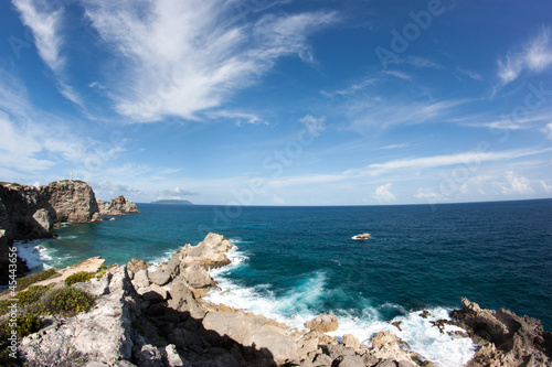 Photo: Guadeloupe Pointe des château Guadeloupe Pointe des château