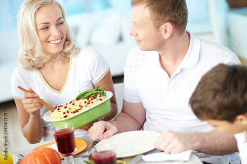 Photo: Having feast Having feast