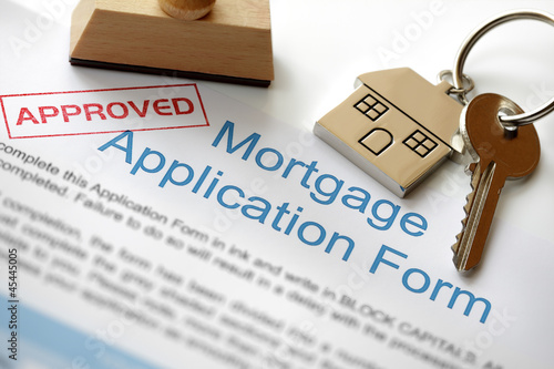 Photo: Approved mortgage application Approved mortgage application