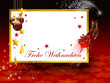 Frohe Weihnachten, Weihnachtskarte, Weihnachtsgruß, Grüße, Karte