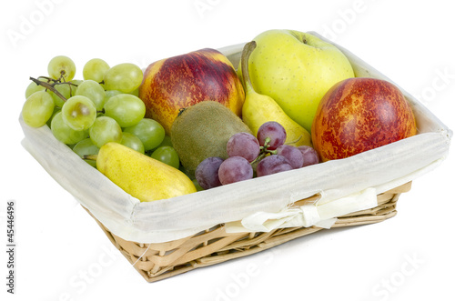 Photo: Apples, pears and grapes appetizing autumn fruit Apples, pears and grapes appetizing autumn fruit