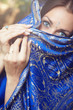 Lady in sari