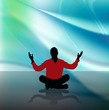 Traditional yoga pose