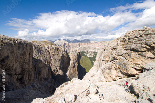 Photo: Sellagruppe und Cirspitzen - Dolomiten - Alpen Sellagruppe und Cirspitzen - Dolomiten - Alpen