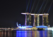 SINGAPORE - FEBRUARY 26: Marina Bay Sands hotel on Feb 26,2011 i