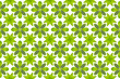 Photo: Green leaf flower pattern background Green leaf flower pattern background