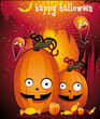 calabazas de halloween en vector