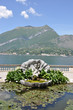 Park of Villa Melzi in Bellagio at the famous Italian lake Como