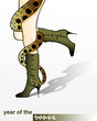 Vektor: Year Of The Snake Year Of The Snake