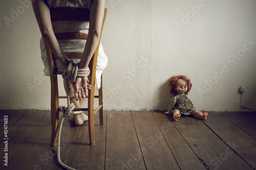Photo: Woman prisoner Woman prisoner