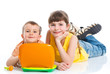 Foto: Children with laptop Children with laptop