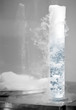 Reaction between solid carbon and water