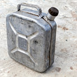 Old gasoline jerry can