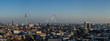Berliner Skyline im Winter