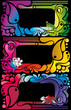 Vector: marcos de formas abstractas en vector marcos de formas abstractas en vector