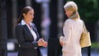 Females sharing business news