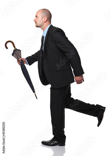 Photo: running worker running worker