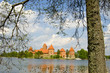 Photo: lithuanian medieval castle Trakai in spring lithuanian medieval castle Trakai in spring
