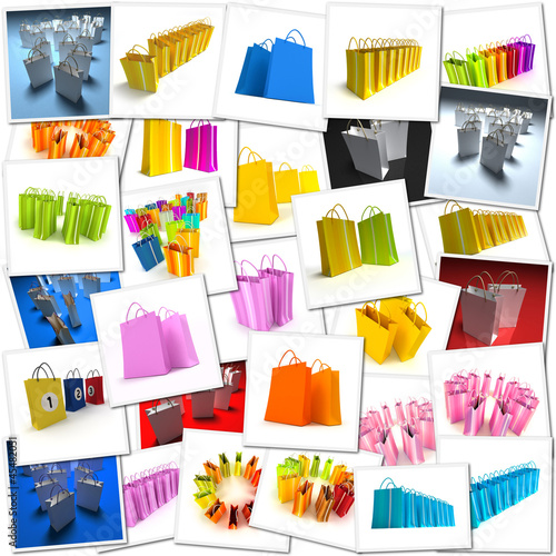Illustration: Shopping collection Shopping collection