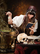 Witch and poison soup