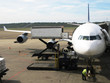 Airplane ready for boarding