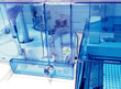 Biochemical analyzer at modern coo. Laboratory equipment.