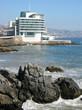 Luxurious hotel on the Pacific coast in Valparaiso, Chile