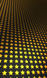 Illustration: Sternen Matrix Hintergrund - gold schwarz 11 Sternen Matrix Hintergrund - gold schwarz 11